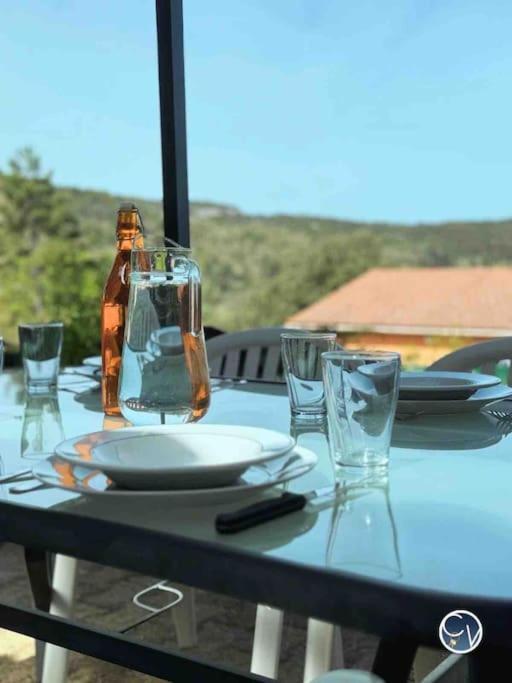 St-Germain - Les Terrasses De L'Ardeche - Piscine Apartment ซาลาวาส์ ภายนอก รูปภาพ